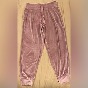 Victoria Secret Velour Joggers